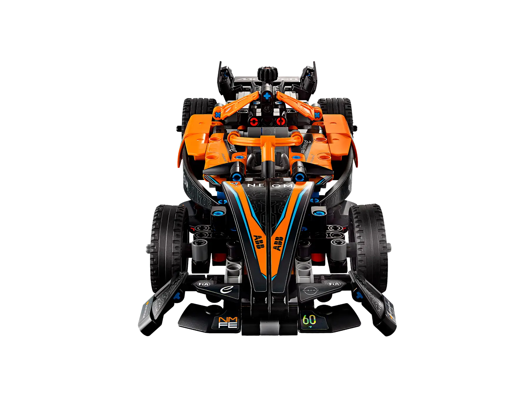 Lego Technic 42169 NEOM McLaren Formula E Team Race Car Toy Set with Double Pull-Back Action and Steering, Authentic Motorsport Engineering Building Kit for Boys and Girls Aged 9 and Up (452 Pieces)