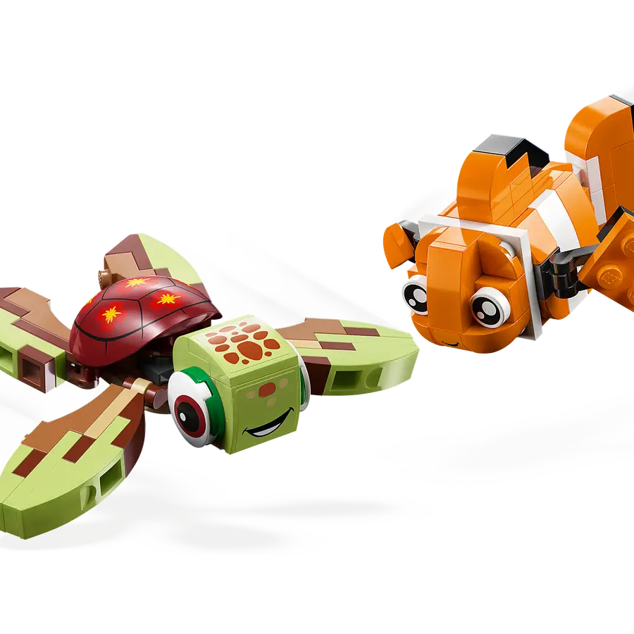 Lego Disney Duos 43226 – Buildable Disney Companions from Beauty and the Beast, Moana, Finding Nemo & Pocahontas – 553 Pieces – Posable Display Figures for Kids Aged 6+