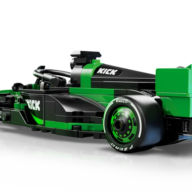 LEGO Speed Champions 77247 KICK Sauber F1 Team C44 | 259-Piece Formula 1 Model Car | Includes Driver Minifigure | Minimee Kids India