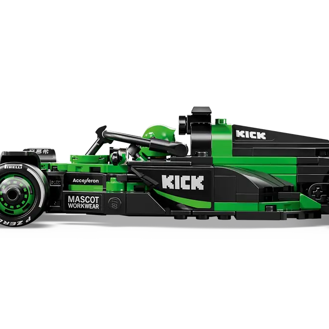 LEGO Speed Champions 77247 KICK Sauber F1 Team C44 | 259-Piece Formula 1 Model Car | Includes Driver Minifigure | Minimee Kids India