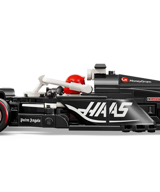 LEGO Speed Champions 77250 MoneyGram Haas F1 Team VF-24 | 242-Piece Formula 1 Model Car | Includes Driver Minifigure | Minimee Kids India