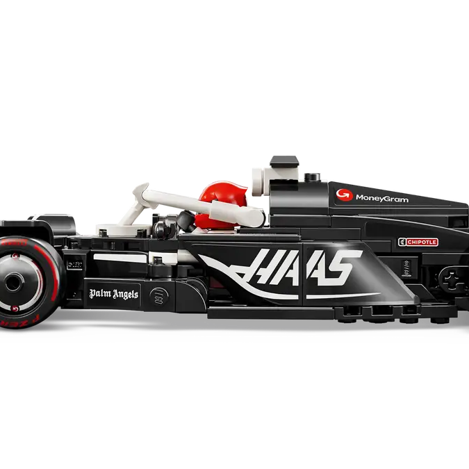 LEGO Speed Champions 77250 MoneyGram Haas F1 Team VF-24 | 242-Piece Formula 1 Model Car | Includes Driver Minifigure | Minimee Kids India