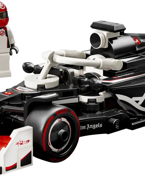 LEGO Speed Champions 77250 MoneyGram Haas F1 Team VF-24 | 242-Piece Formula 1 Model Car | Includes Driver Minifigure | Minimee Kids India