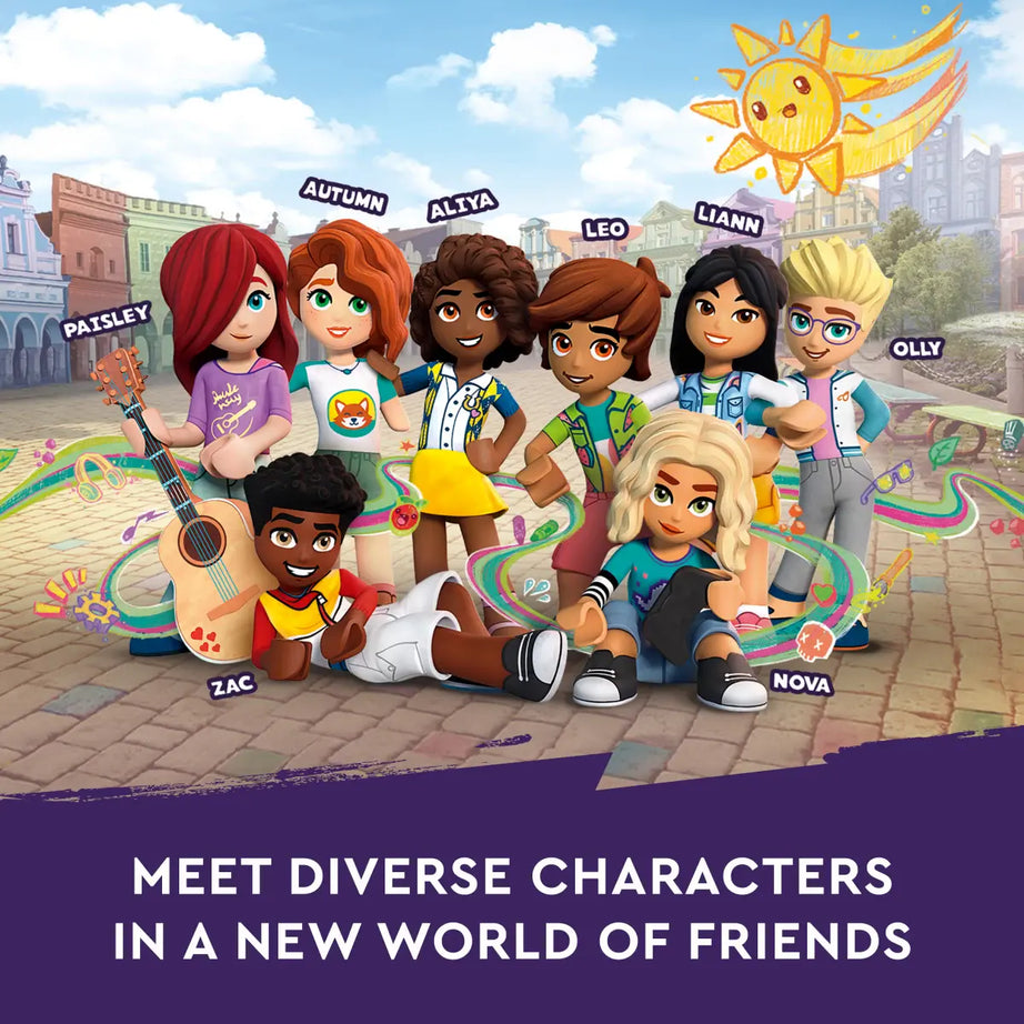 LEGO Friends 41751 Skate Park 431 Pieces Building Set Toy for Ages 6+ Years