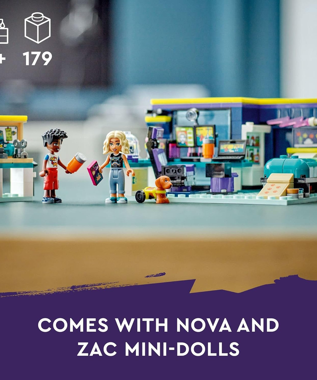 LEGO Friends 41755 Nova's Room 179 Pieces Building Set Toy for 6+ Years - MINIMEE KIDS