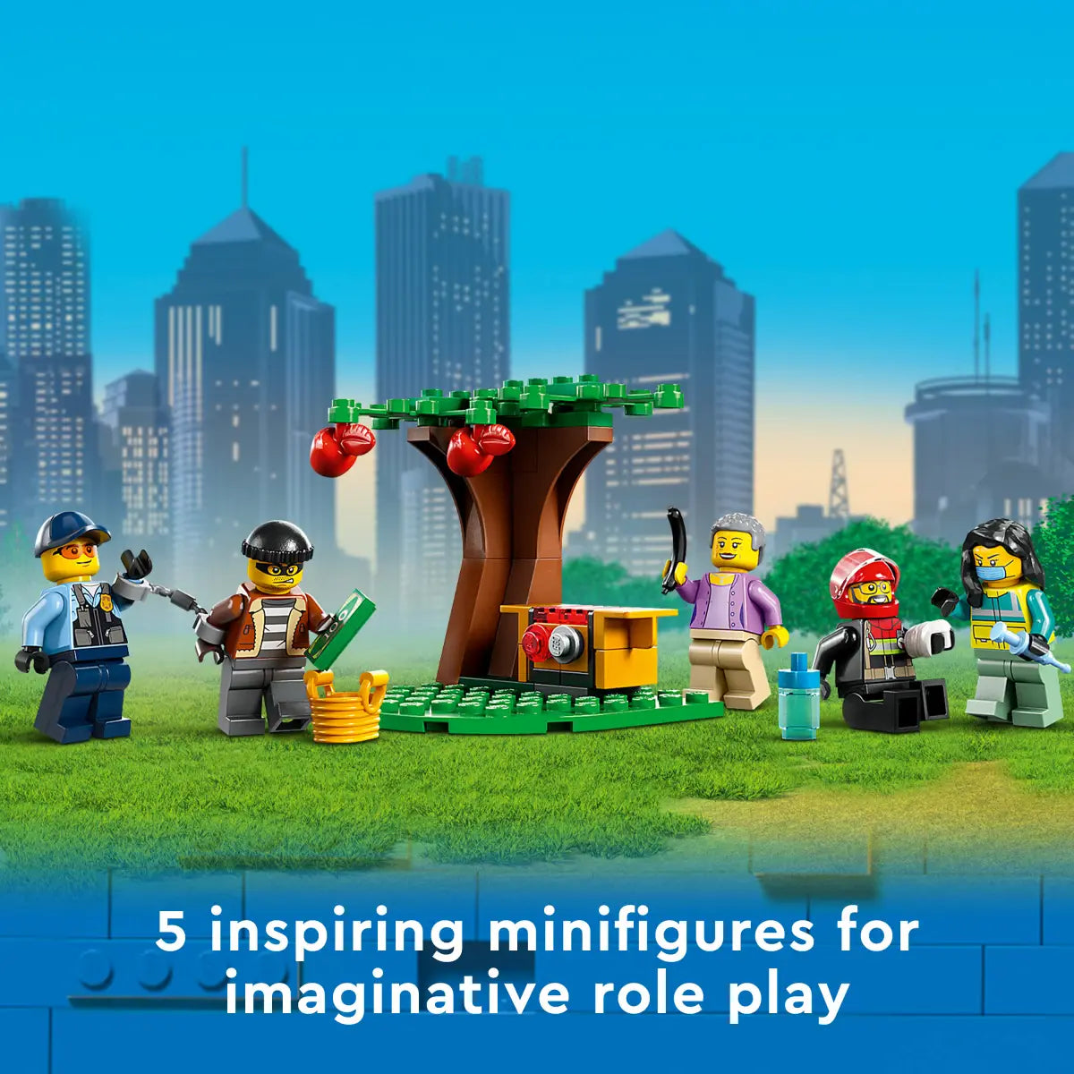 LEGO City 60371 Emergency Vehicles HQ toy for 6+ Years 706 Pieces Building Set