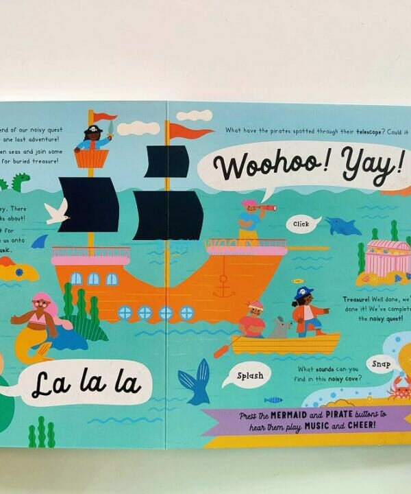 Let’s Go on a Noisy Quest Sound Book – 10 Button Adventure with Interactive Sounds