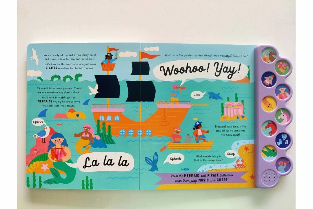 Let’s Go on a Noisy Quest Sound Book – 10 Button Adventure with Interactive Sounds