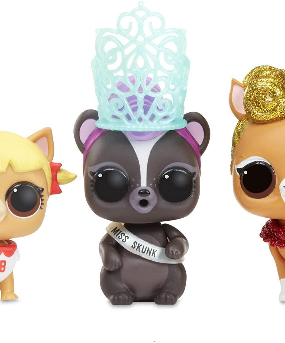 L.O.L. Surprise! Pets – Eye Spy Series | 7 Secret Mission Surprises Including Spy Glass, Litter Scoop & Water Reveal | Mystery Collectible Pet Ball with Puppies, Kitties, Bunnies & More