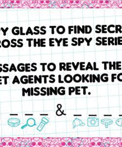 L.O.L. Surprise! Pets – Eye Spy Series | 7 Secret Mission Surprises Including Spy Glass, Litter Scoop & Water Reveal | Mystery Collectible Pet Ball with Puppies, Kitties, Bunnies & More