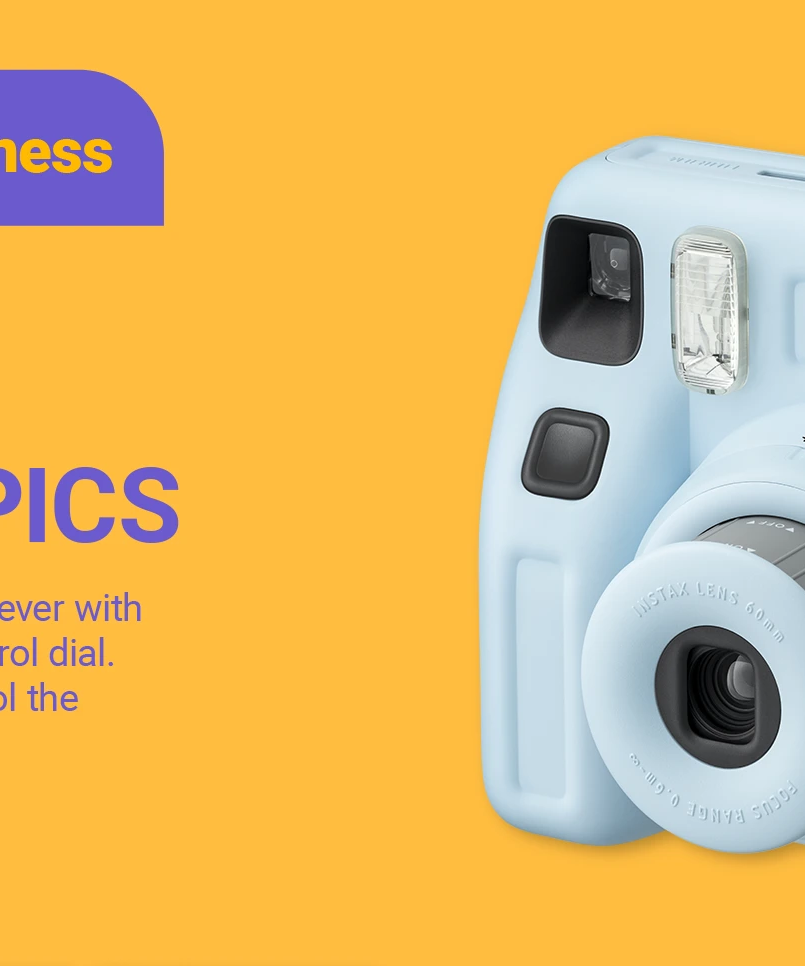 Fujifilm Instax Mini SE Instant Camera Fun Pack with Glossy Film – Stylish & Compact Instant Photo Bundle | Perfect for Gifting | Includes Film Pack & Accessories - MINIMEE KIDS