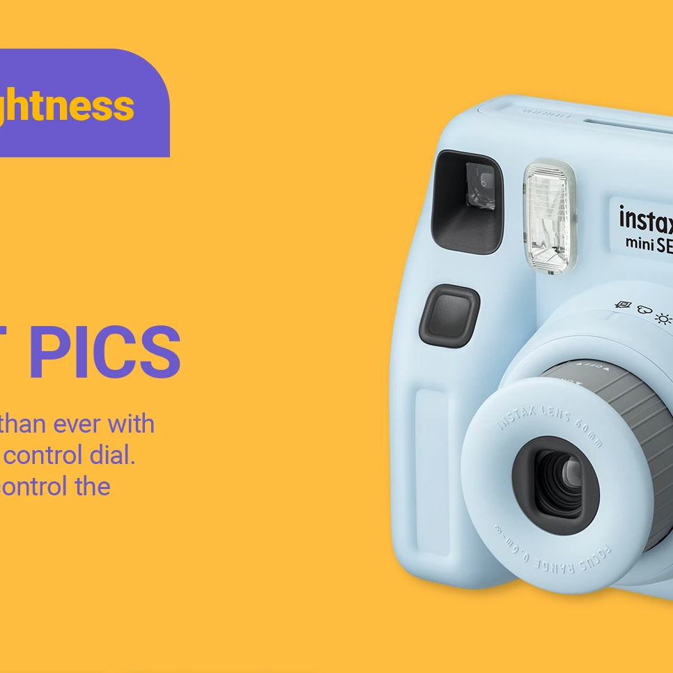 Fujifilm Instax Mini SE Instant Camera Fun Pack with Glossy Film – Stylish & Compact Instant Photo Bundle | Perfect for Gifting | Includes Film Pack & Accessories