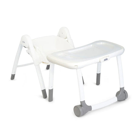 Joie Multiply 6-in-1 Convertible Highchair | Baby to Toddler Booster & Play Table | Adjustable Height & Recline | 6m-6y - Arctic