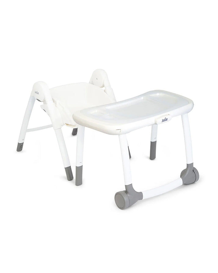 Joie Multiply 6-in-1 Convertible Highchair | Baby to Toddler Booster & Play Table | Adjustable Height & Recline | 6m-6y - Arctic