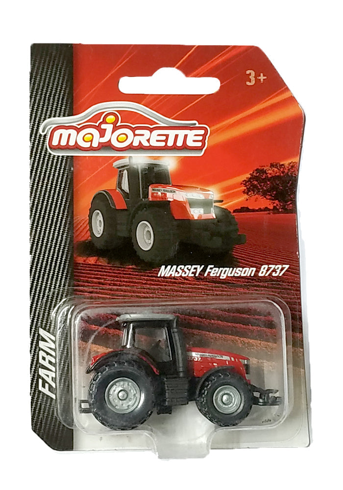 Majorette Farm Tractor Die-Cast Vehicle Set - 5 Variants | 2022 Edition | Realistic Farm Machinery | Metal & Plastic Construction | Collectible Agricultural Vehicles