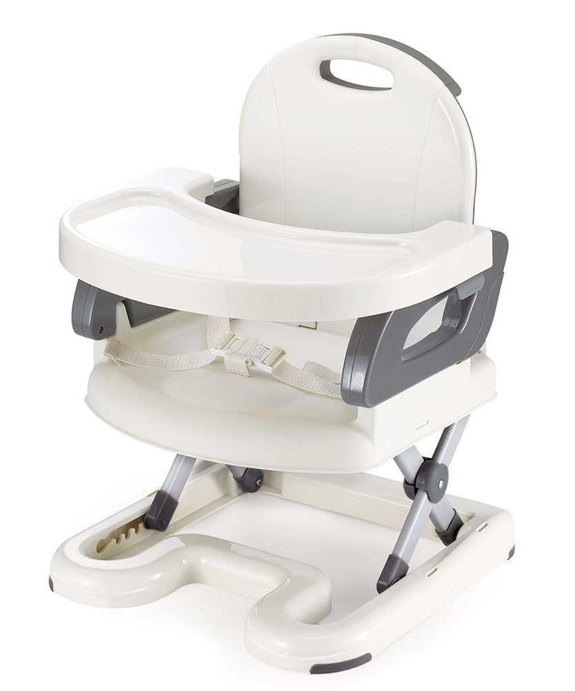 Mastela 2-in-1 Fold Up Adjustable Booster Seat | Portable Infant Feeding Chair with Removable Tray | Toddler Booster for Dining Table | Birth to 3 Years (6m+) | Compact Travel Fold - MINIMEE KIDS