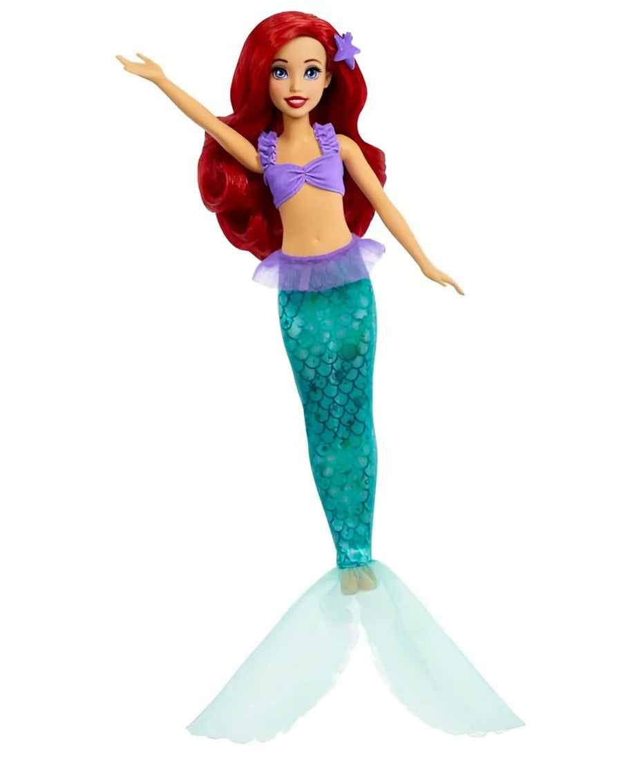 2-in-1 Disney Princess  Mermaid to Princess Ariel Doll Set – Transformation with Gown, Mermaid Tail & Accessories for Kids 3+ Years - MINIMEE KIDS