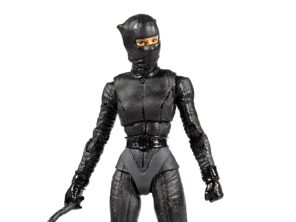 McFarlane Toys DC Multiverse Catwoman Action Figure | 7" The Batman Movie Collectible with Accessories & Base | Ultra Articulation | Ages 12+