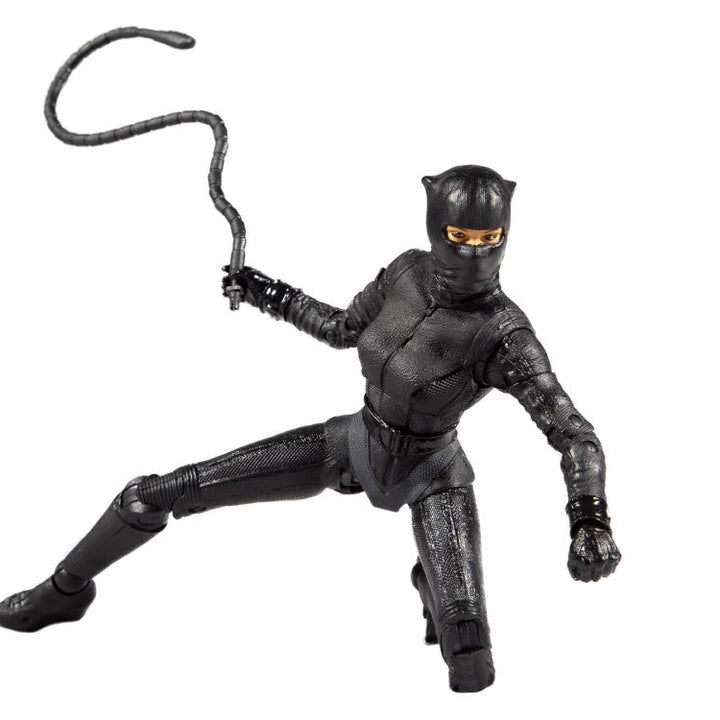 McFarlane Toys DC Multiverse Catwoman Action Figure | 7" The Batman Movie Collectible with Accessories & Base | Ultra Articulation | Ages 12+