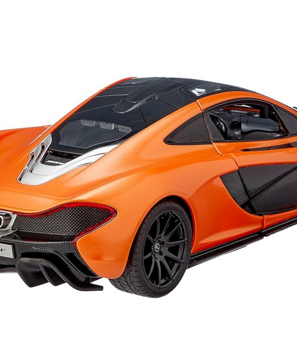 Rastar McLaren P1 RC Car 1:14 Scale Orange – Original Licensed Remote Control Sports Car with LED Lights, 2.4GHz Controller & Rubber Tires | Door Open close by Remote Control Toy Car for Kids 6+ Years - MINIMEE KIDS