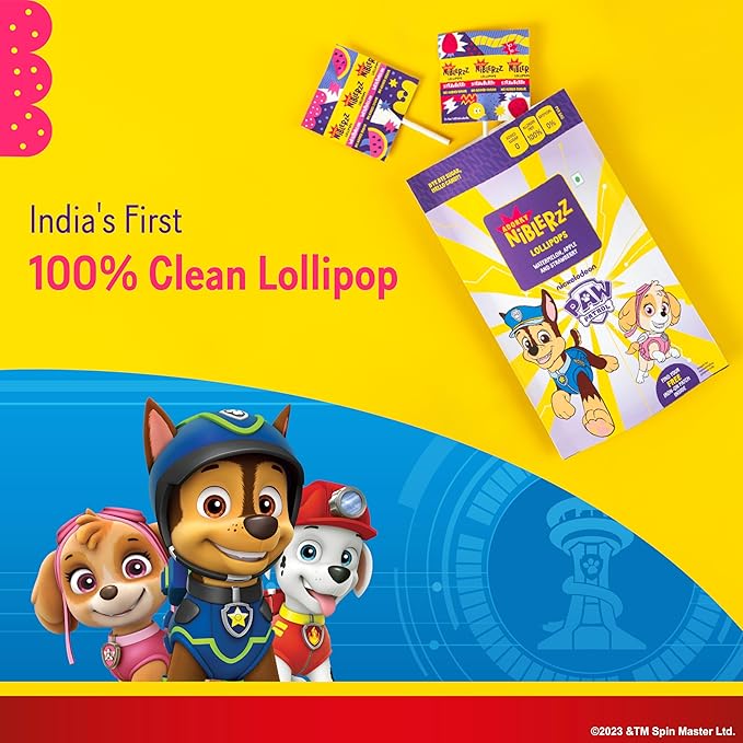 Niblerzz Lollipops - Watermelon Apple & Strawberry - Paw Control