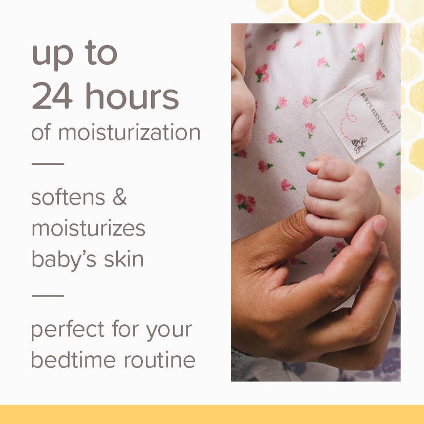 Burt’s Bees Baby Nourishing Lotion – Calming Lavender Scent – 99% Natural Moisturizer with Shea Butter, Coconut Oil & Aloe – Gentle Hydration for Baby’s Delicate Skin – Made in USA – 340.1g