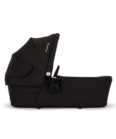 Nuna Lytl Carry Cot - Caviar | Compact Comfort for Your Newborn