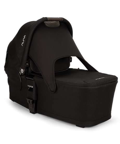 Nuna Lytl Carry Cot - Caviar | Compact Comfort for Your Newborn