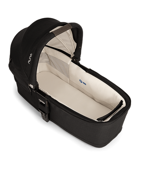 Nuna Lytl Carry Cot - Caviar | Compact Comfort for Your Newborn