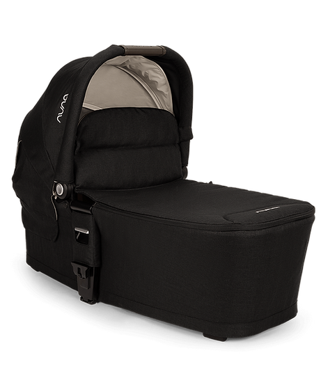 Nuna Lytl Carry Cot - Caviar | Compact Comfort for Your Newborn