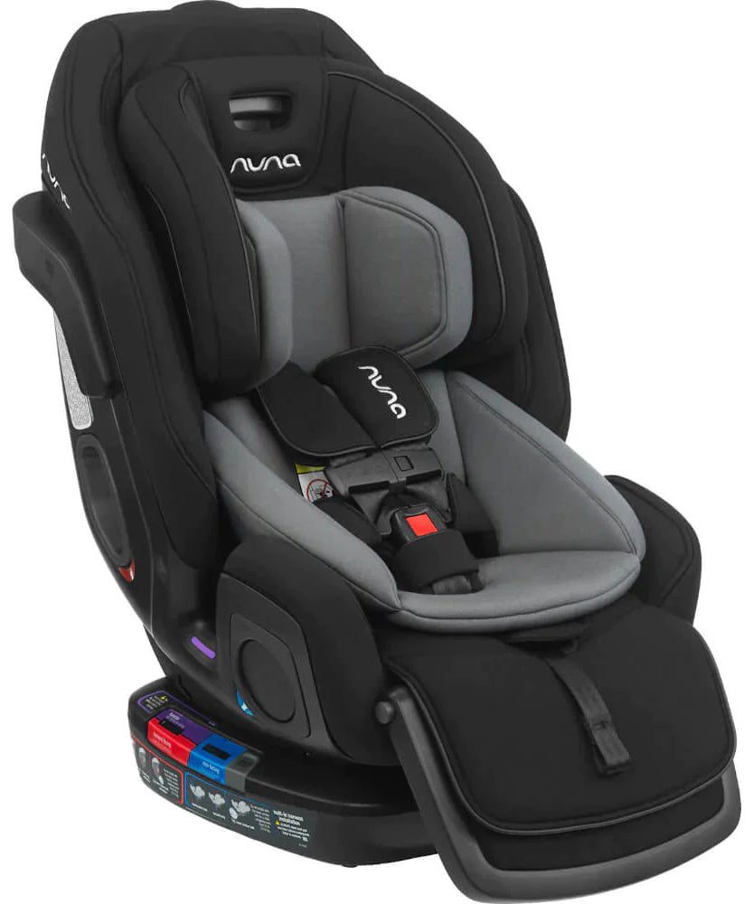 Nuna EXEC All-In-One Convertible Car Seat- Caviar | One Seat for Every Journey: From Birth to Booster - MINIMEE KIDS