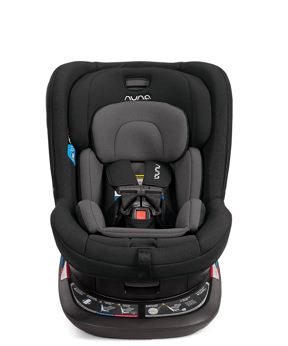 Nuna REVV All-In-One Car Seat - Caviar | Revolutionize Your Child's Safety with a 360-Degree Spin