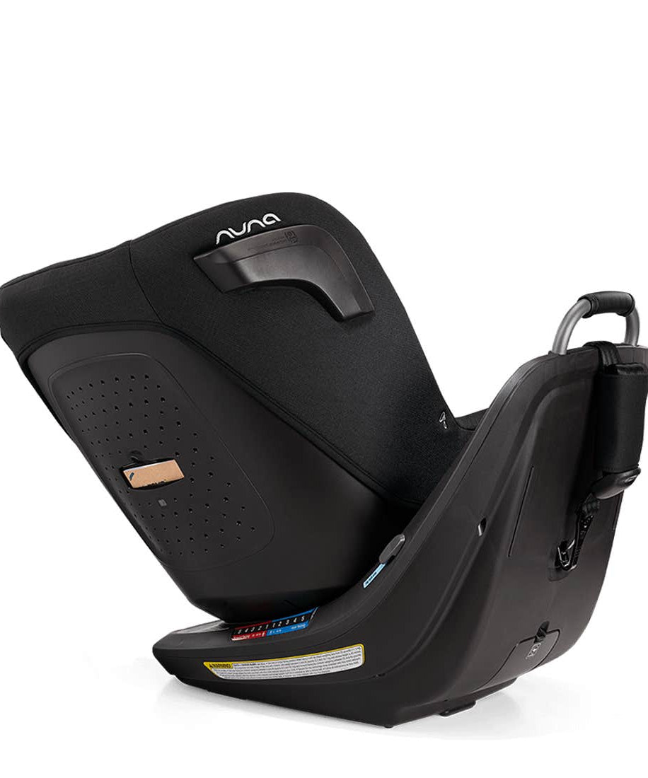 Nuna REVV All-In-One Car Seat - Caviar | Revolutionize Your Child's Safety with a 360-Degree Spin