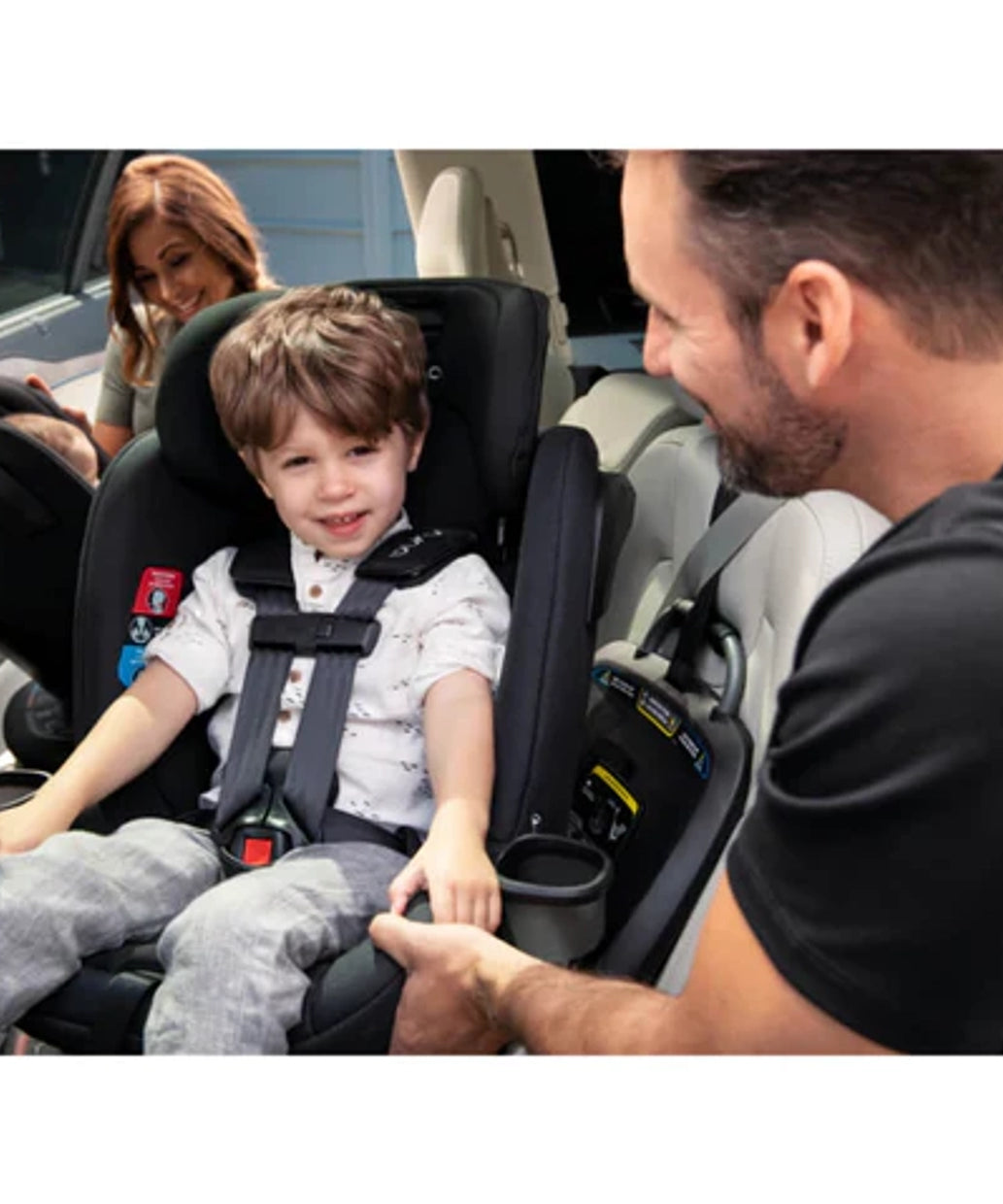 Nuna REVV All-In-One Car Seat - Caviar | Revolutionize Your Child's Safety with a 360-Degree Spin