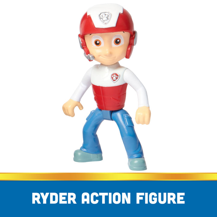 Paw Patrol Ryder’s Rescue ATV - Toy Vehicle with Collectible Action Figure | Sustainably Minded Kids Toys for Boys & Girls Ages 3 and Up