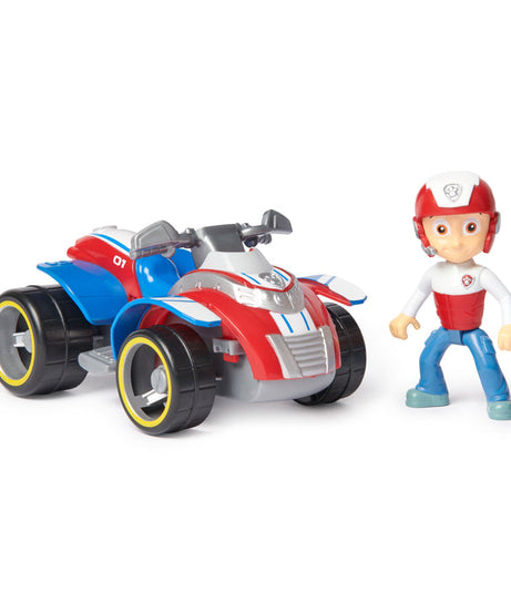 Paw Patrol Ryder’s Rescue ATV - Toy Vehicle with Collectible Action Figure | Sustainably Minded Kids Toys for Boys & Girls Ages 3 and Up