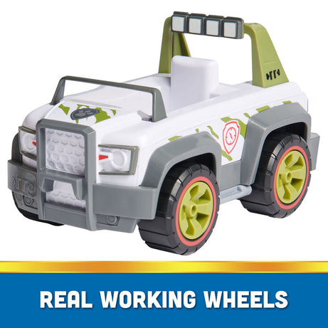 Paw Patrol Tracker Jungle Cruiser - Eco-Friendly Off-Road Toy Truck with Collectible Tracker Figure for Kids Ages 3 and Up