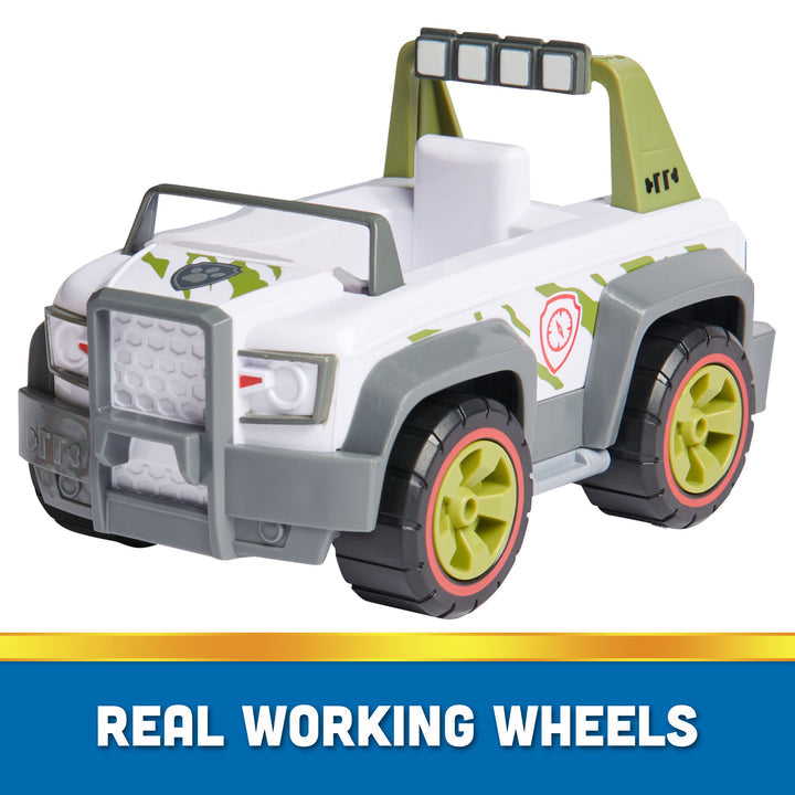 Paw Patrol Tracker Jungle Cruiser - Eco-Friendly Off-Road Toy Truck with Collectible Tracker Figure for Kids Ages 3 and Up