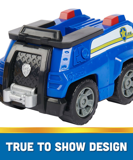PAW Patrol Chase Patrol Cruiser - Eco-Friendly Police Car Toy for Kids Ages 3 and Up
