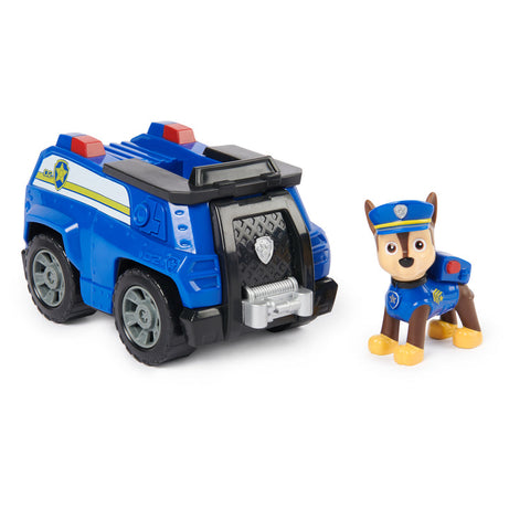 PAW Patrol Chase Patrol Cruiser - Eco-Friendly Police Car Toy for Kids Ages 3 and Up