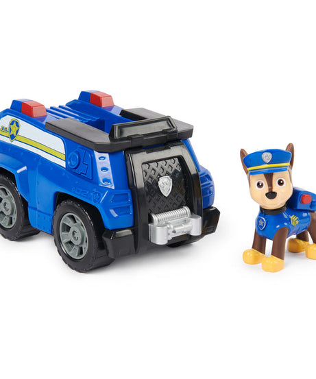 PAW Patrol Chase Patrol Cruiser - Eco-Friendly Police Car Toy for Kids Ages 3 and Up