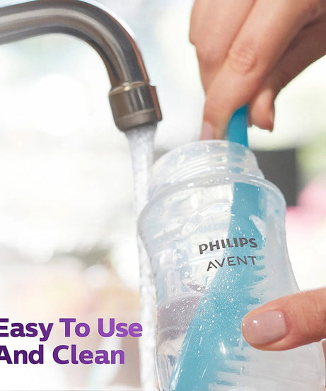 Philips Avent Natural Response Feeding Bottle - Anti-Colic - 125 ml | Flow 2 Nipple - Transparent - 0M+ - MINIMEE KIDS