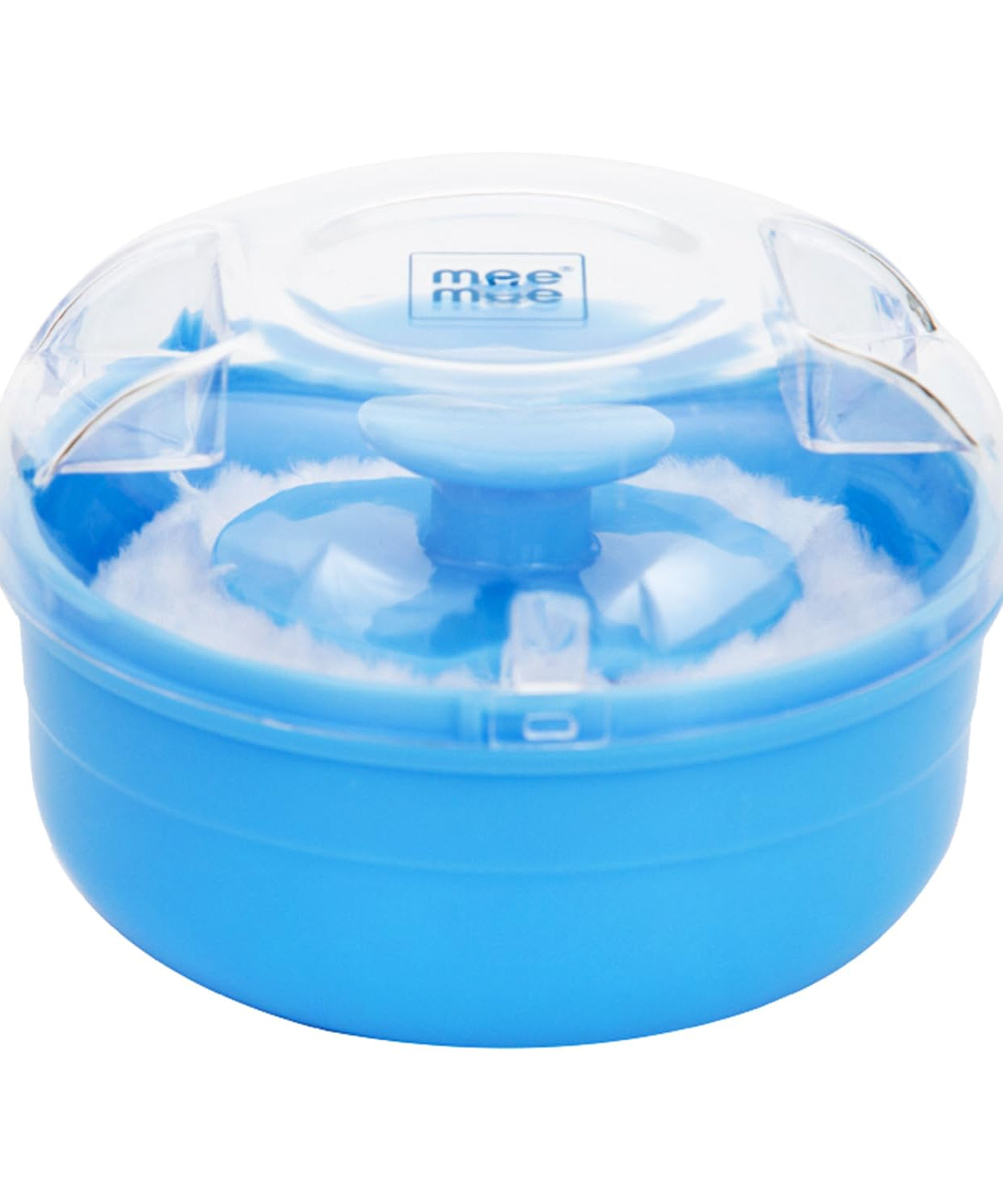 Mee Mee Soft feel Powder Puff with Box Holder Container for New Born and Kids - MINIMEE KIDS