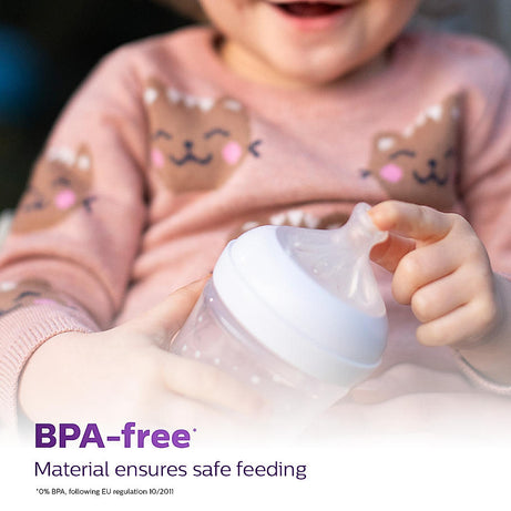 Philips Avent Natural Response Teat for 3 months and above | Flow 4 | Pack of 2 | BPA Free | SCY964/02