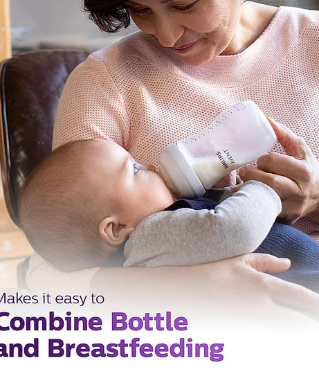 Philips Avent Natural Response Teat for 3 months and above | Flow 4 | Pack of 2 | BPA Free | SCY964/02 - MINIMEE KIDS