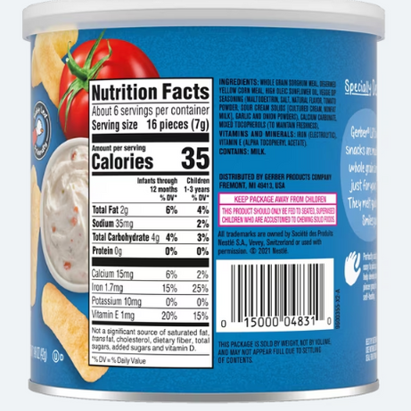 Lil’ Crunchies® Veggie Dip