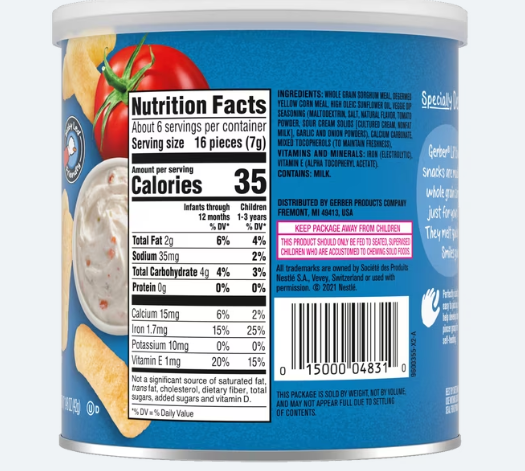 Lil’ Crunchies® Veggie Dip