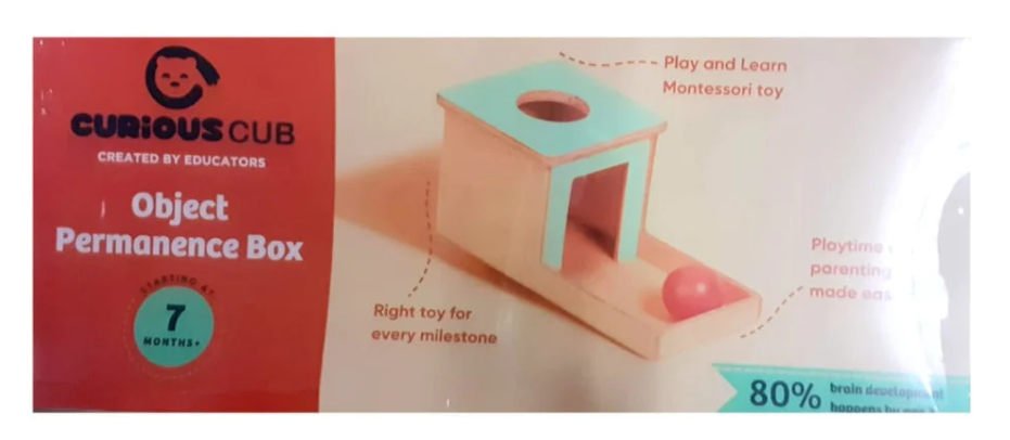 Curious Cub Object Permanence Box for 7+ months