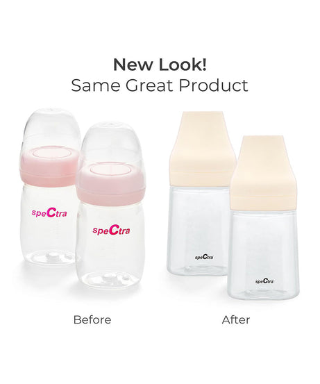 Spectra Cooler Kit – Insulated Breast Milk Storage Bag with Zipper Closure & Carry Handle | Holds Up to 6 Bottles | Includes Ice Pack & 2 BPA-Free 160ml Bottles
