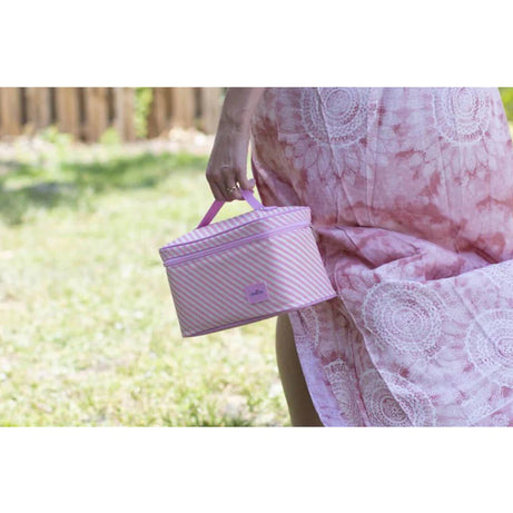 Spectra Cooler Kit – Insulated Breast Milk Storage Bag with Zipper Closure & Carry Handle | Holds Up to 6 Bottles | Includes Ice Pack & 2 BPA-Free 160ml Bottles